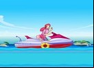 Juego moto de agua de la barbie